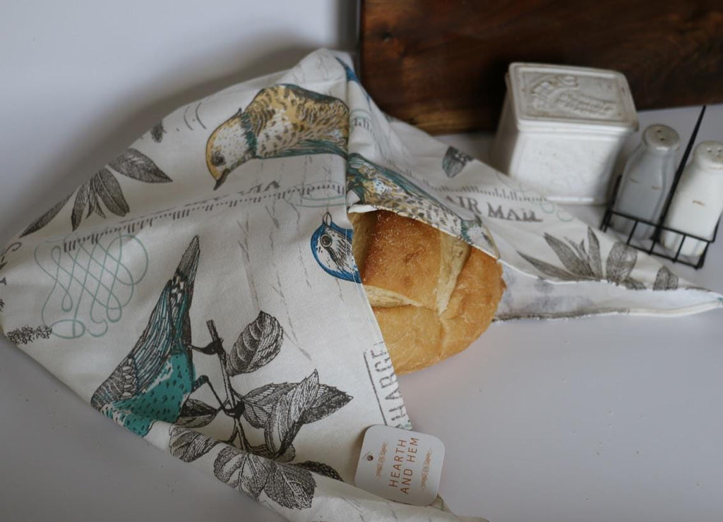 Handmade Sourdough Bread Bag: Keep Your Loaves Fresh in Style! | French Songbird