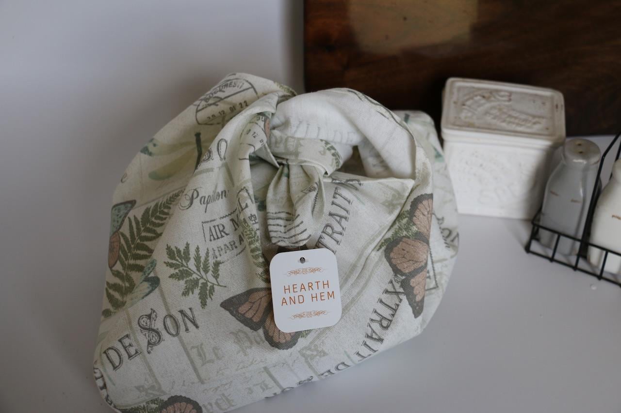Handmade Sourdough Bread Bag: Keep Your Loaves Fresh in Style! | French Botanical