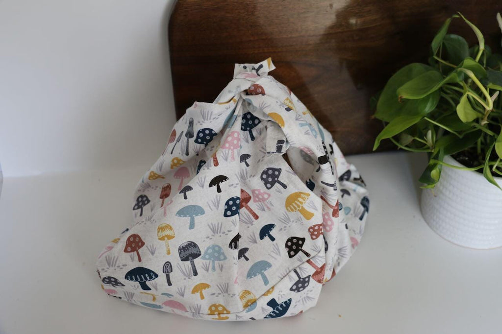 Handmade Sourdough Bread Bag: Keep Your Loaves Fresh in Style! | Mushroom