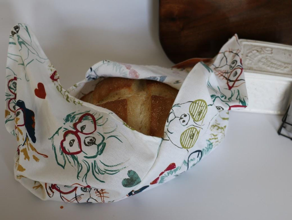 Handmade Sourdough Bread Bag: Keep Your Loaves Fresh in Style! | Hipster Dogs