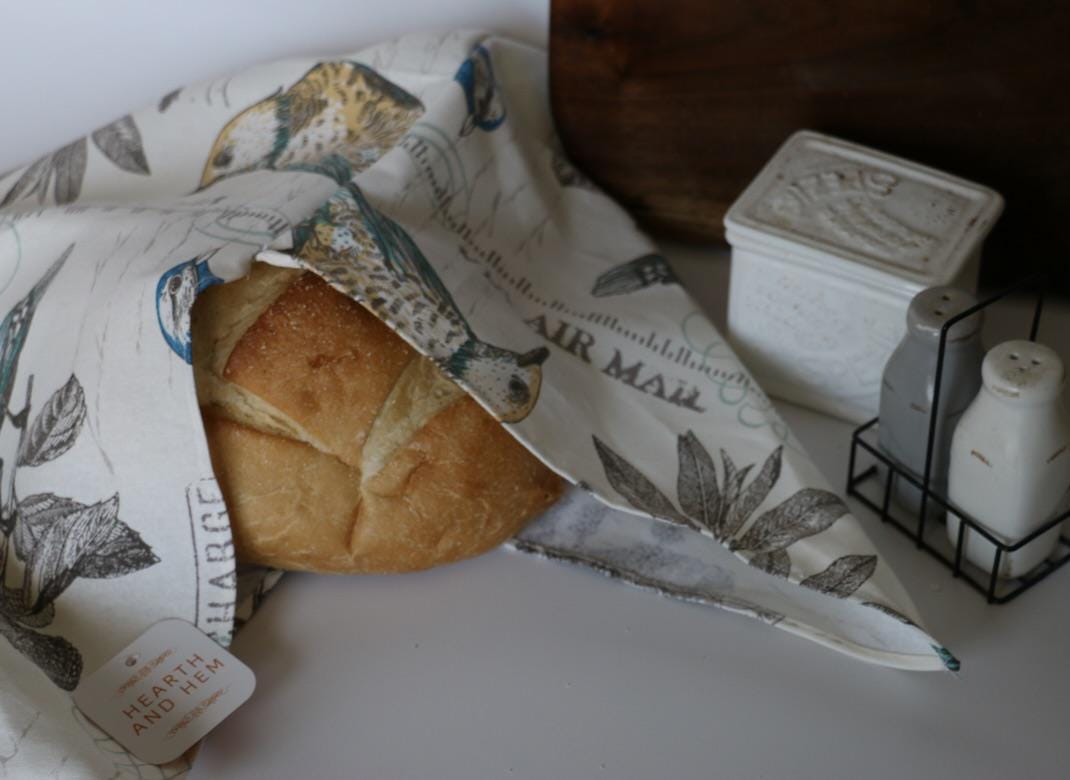 Handmade Sourdough Bread Bag: Keep Your Loaves Fresh in Style! | French Songbird
