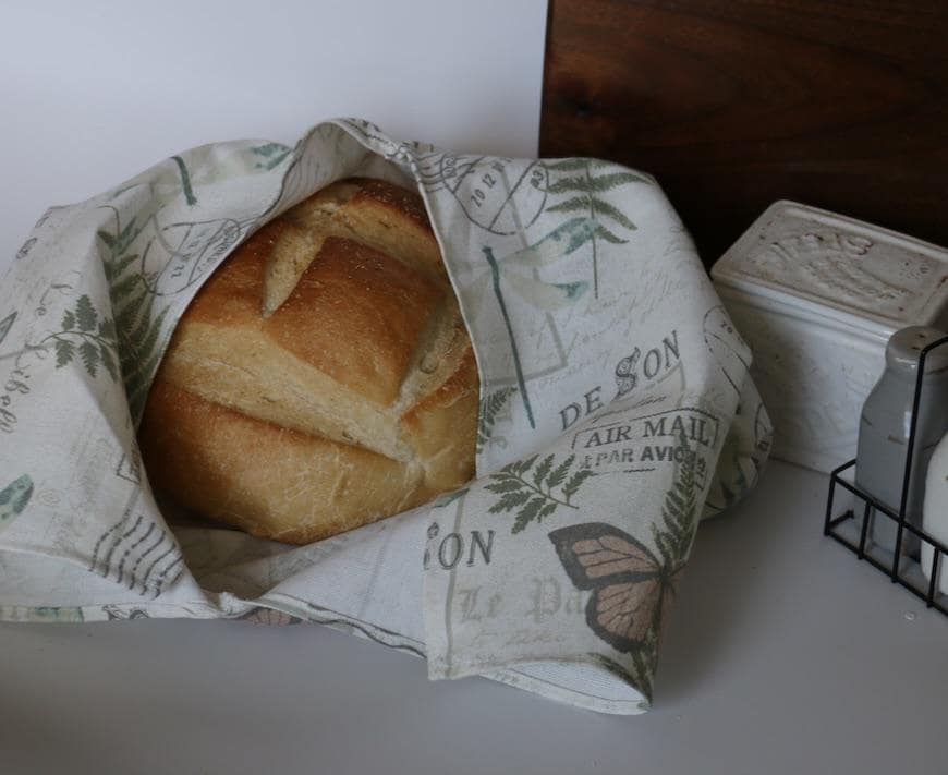 Handmade Sourdough Bread Bag: Keep Your Loaves Fresh in Style! | French Botanical