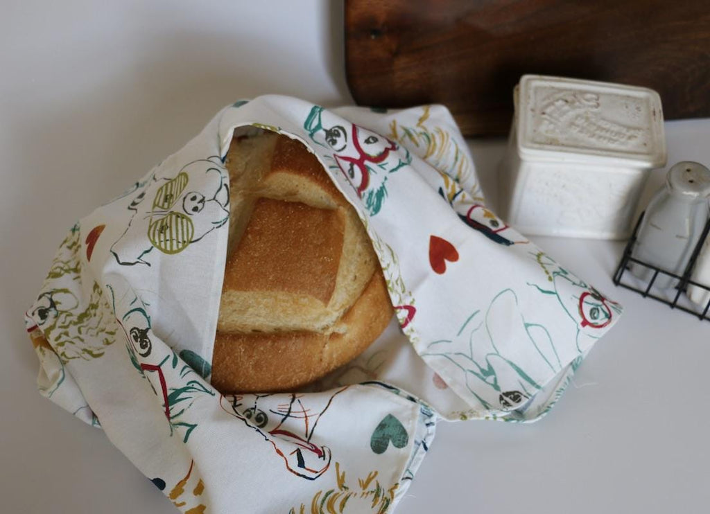 Handmade Sourdough Bread Bag: Keep Your Loaves Fresh in Style! | Hipster Dogs
