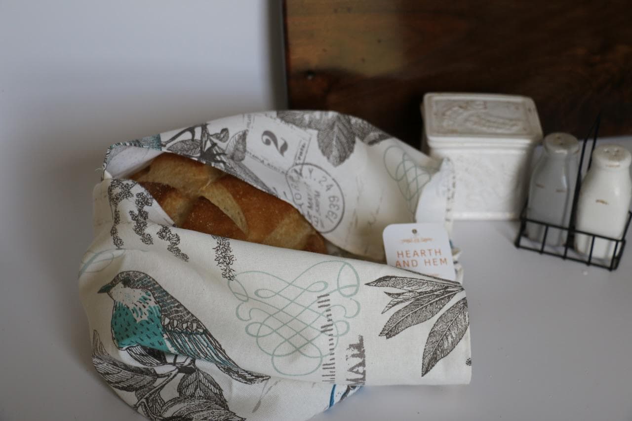Handmade Sourdough Bread Bag: Keep Your Loaves Fresh in Style! | French Songbird