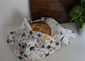 Handmade Sourdough Bread Bag: Keep Your Loaves Fresh in Style! | Mushroom