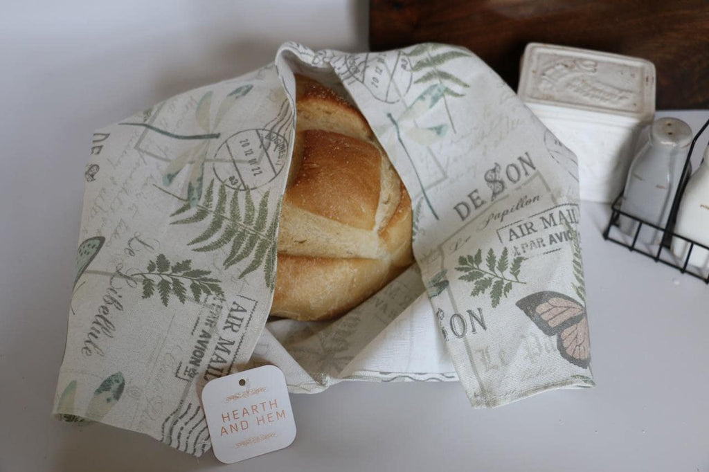 Handmade Sourdough Bread Bag: Keep Your Loaves Fresh in Style! | French Botanical