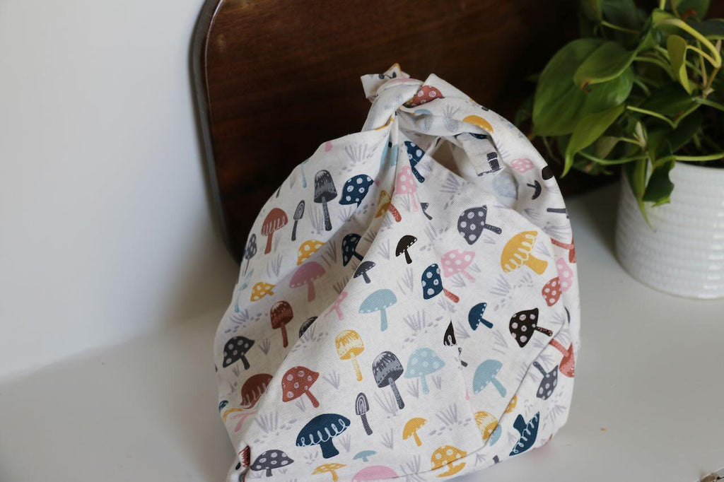 Handmade Sourdough Bread Bag: Keep Your Loaves Fresh in Style! | Mushroom